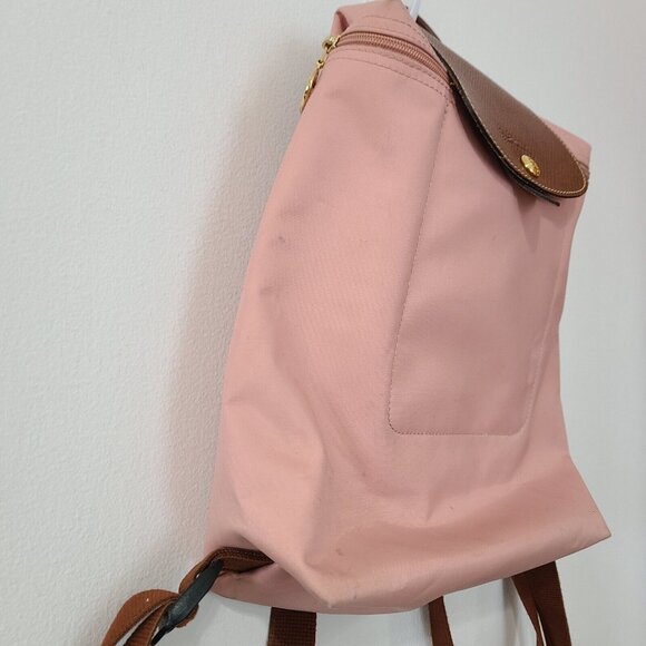Longchamp Le Pliage Sac A Dos Mini Backpack Bag Pink - Picture 11 of 11